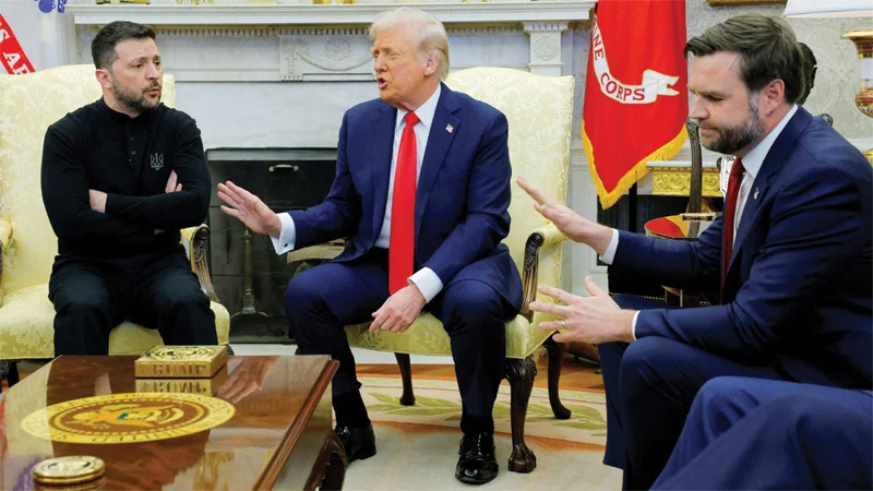 হোয়াইট হাউজের ঘটনায় দুঃখ প্রকাশ করে জেলেনস্কির টুইট